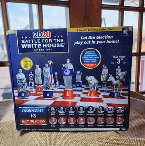 2020 Battle For The White House Collectible Limited Edition Trump Biden NIB